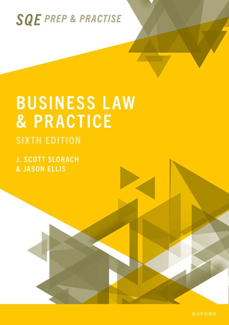 Scott Slorach, Jason Ellis - Business Law & Practice 6e, Häftad