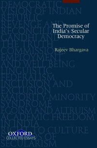 bokomslag The Promise of India's Secular Democracy