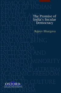 bokomslag The Promise of India's Secular Democracy