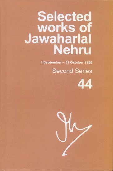 Selected Works of Jawaharlal Nehru (1 January - 31 March 1958) 1
