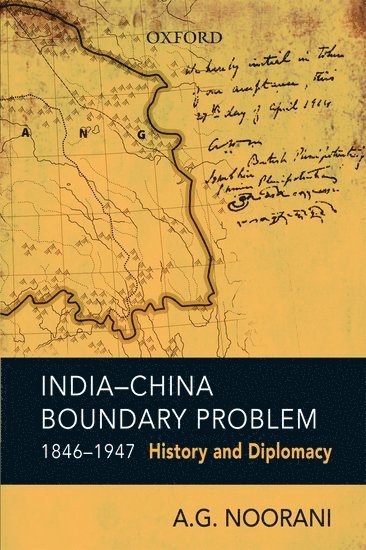 India-China Boundary Problem, 1846-1947 1