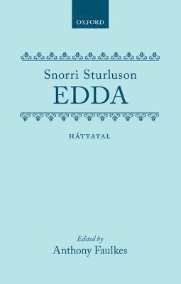 Editor - Edda Hattatal Snorri Sturluson, Inbunden