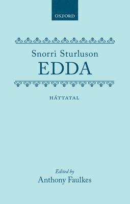 bokomslag Edda Hattatal Snorri Sturluson