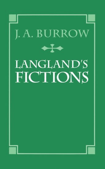 bokomslag Langland's Fictions