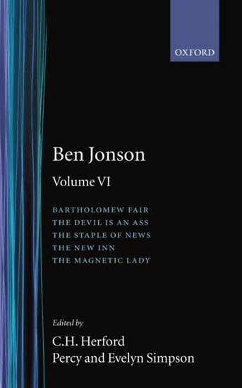 Ben Jonson, C. H. Herford, P. and E. Simpson - Complete Critical Edition, Inbunden