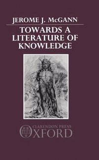 bokomslag Towards a Literature of Knowledge