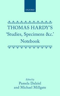 bokomslag Thomas Hardy's 'Studies, Specimens &c.' Notebook