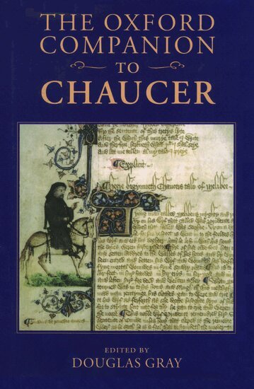Douglas Gray - The Oxford Companion to Chaucer, Inbunden