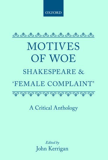 John Kerrigan - Motives of Woe, Inbunden