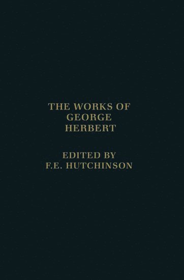 The Works of George Herbert 1