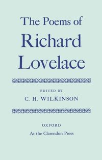 bokomslag Poems of Richard Lovelace
