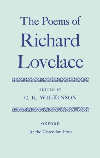 Poems of Richard Lovelace 1
