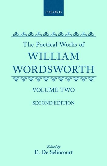 bokomslag The Poetical Works of William Wordsworth