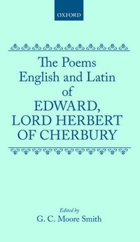 bokomslag The Poems of Edward, Lord Herbert of Cherbury