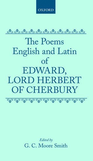 bokomslag Poems of Edward, Lord Herbert of Cherbury