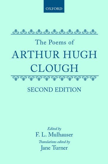 bokomslag The Poems of Arthur Hugh Clough