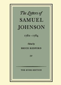 bokomslag The Letters of Samuel Johnson: Volume IV: 1782-1784