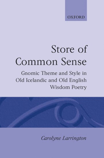 A Store of Common Sense 1