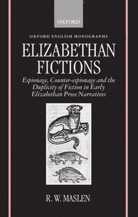 bokomslag Elizabethan Fictions