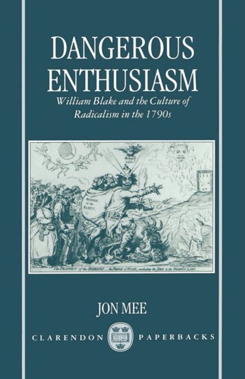 Jon Mee - Dangerous Enthusiasm, Inbunden