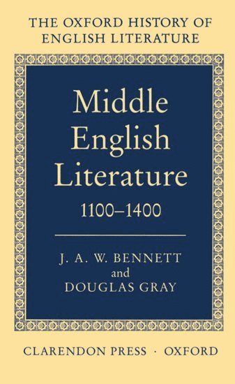 bokomslag Middle English Literature 1100-1400