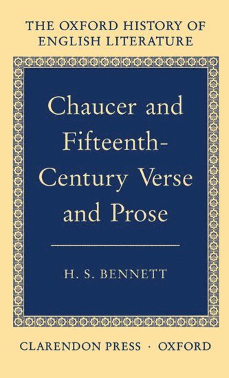 bokomslag Chaucer and Fifteenth-Century Verse and Prose