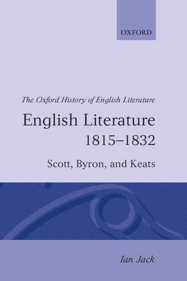 English Literature 1815-1832 1