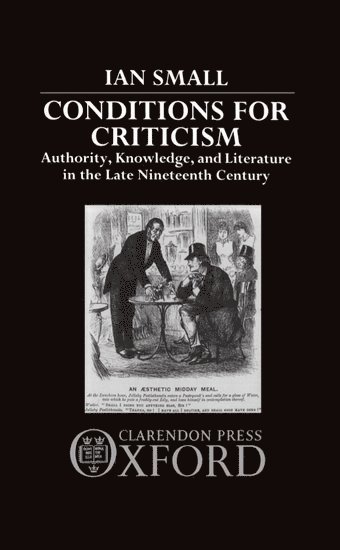 Conditions for Criticism 1