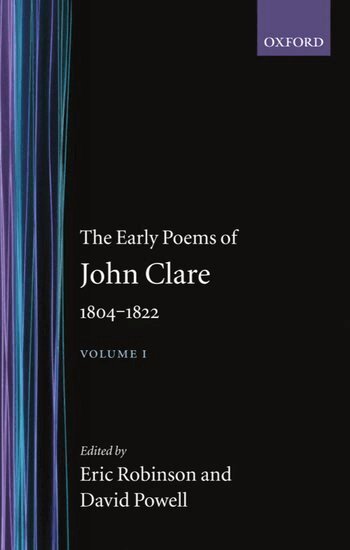 John Clare, Eric Robinson, David Powell, Margaret Grainger - The Early Poems of John Clare 1804-1822: Volume I, Inbunden