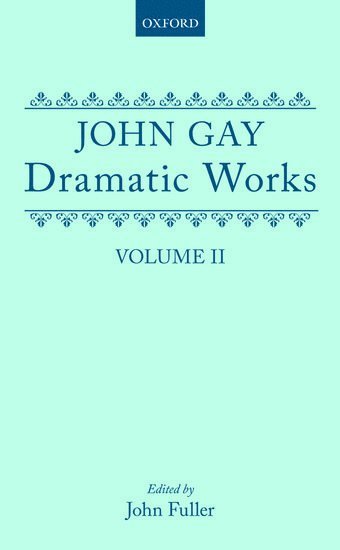 Dramatic Works, Volume II 1