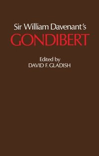 bokomslag Sir William Davenant's Gondibert
