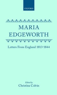 bokomslag Letters from England 1813-1844
