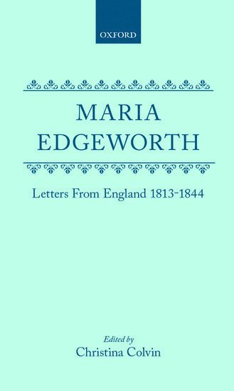 Letters from England 1813-1844 1