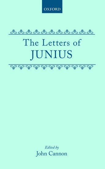 bokomslag The Letters of Junius