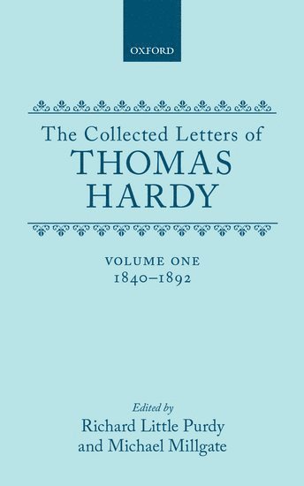 bokomslag The Collected Letters of Thomas Hardy