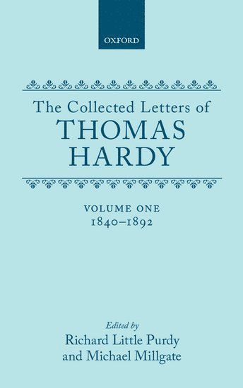 bokomslag The Collected Letters of Thomas Hardy