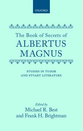 Michael R Best, Frank H Brightman - The Book of Secrets of Albertus Magnus, Inbunden