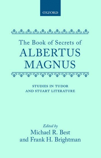 bokomslag The Book of Secrets of Albertus Magnus