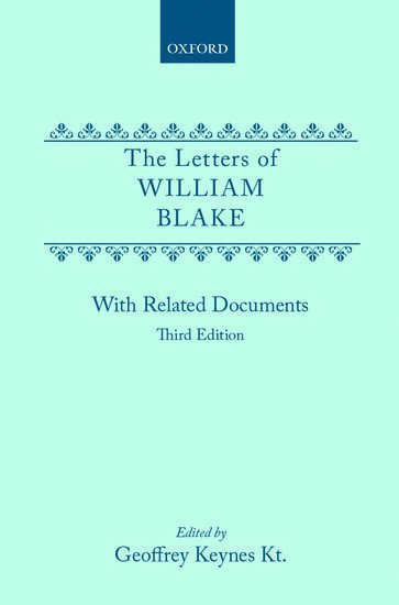 The letters of William Blake 1