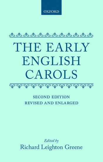 The Early English Carols 1