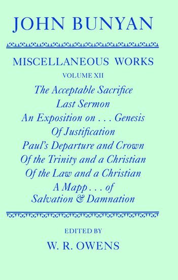 bokomslag The Miscellaneous Works of John Bunyan: The Miscellaneous Works of John Bunyan