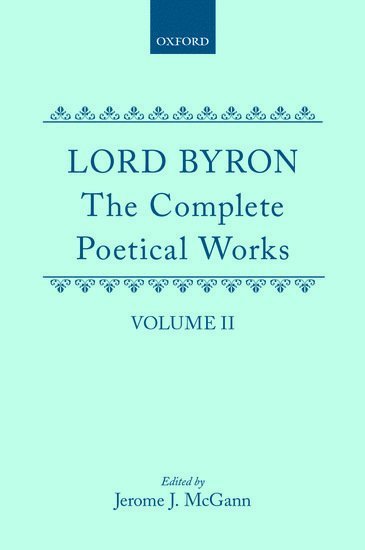 The Complete Poetical Works: Volume 2 1
