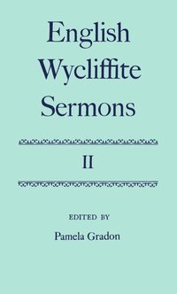 bokomslag English Wycliffite Sermons: Volume II