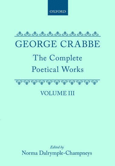 The Complete Poetical Works: Volume III 1