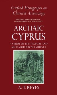 bokomslag Archaic Cyprus