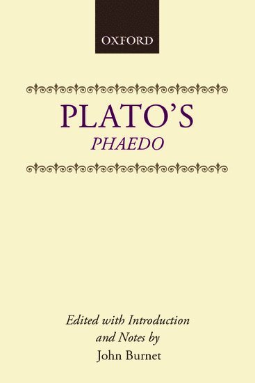 Plato, John Burnet - Phaedo, Häftad