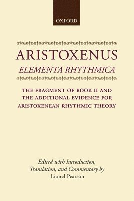 Aristoxenus Elementa Rhythmica 1