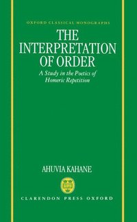 bokomslag The Interpretation of Order