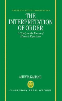 bokomslag The Interpretation of Order