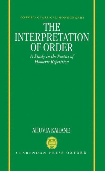 The Interpretation of Order 1